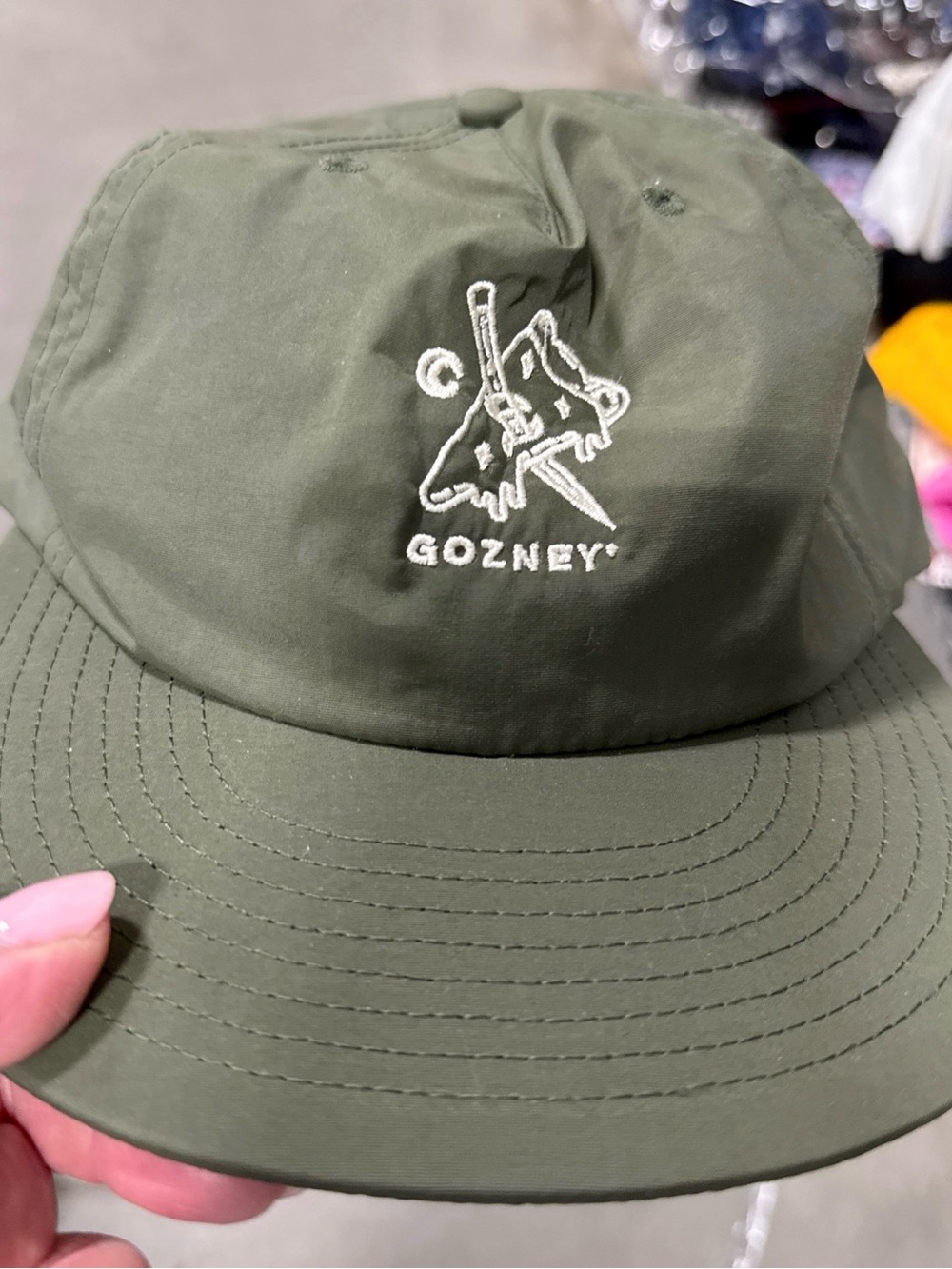 Gozney x Matty Matheson Camp Matty’s World Nylon Hat Olive Green Limited Edition